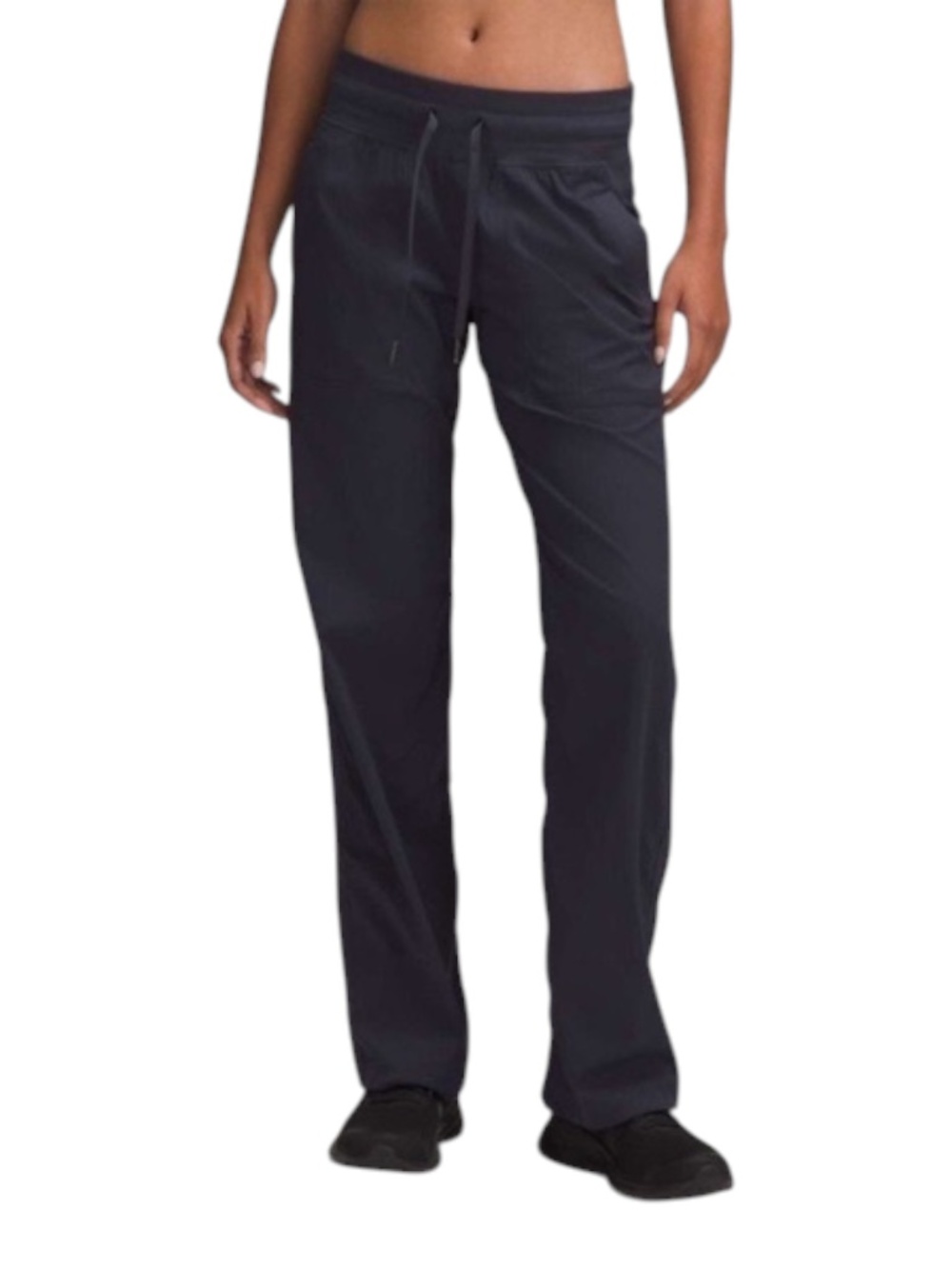 Lululemon Dance Studio Mid-Rise Pant Regular Black Night Size 12 NWT